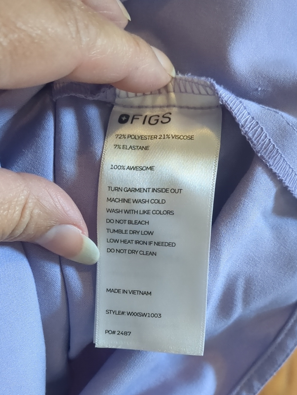 Figs Rafaela Oversized Scrub Top - Picture 12 of 14